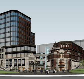 长沙绿地 商场模型 UA